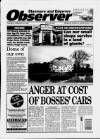 Stanmore Observer Thursday 25 February 1999 Page 1