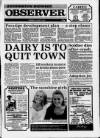 Accrington Observer and Times Tuesday 23 July 1991 Page 1