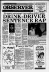 Accrington Observer and Times Friday 20 September 1991 Page 1
