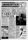 Accrington Observer and Times Tuesday 10 December 1991 Page 1