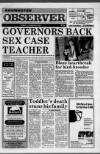 Accrington Observer and Times Friday 21 February 1992 Page 1