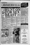 Accrington Observer and Times Friday 22 May 1992 Page 1