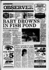 Accrington Observer and Times Friday 20 August 1993 Page 1