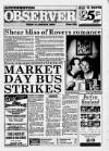 Accrington Observer and Times Friday 06 January 1995 Page 1