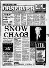 Accrington Observer and Times Friday 27 January 1995 Page 1