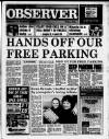 Accrington Observer and Times Friday 13 March 1998 Page 1
