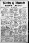 Alderley & Wilmslow Advertiser Friday 27 January 1950 Page 1