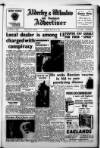 Alderley & Wilmslow Advertiser Friday 18 March 1960 Page 1