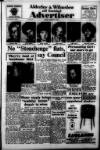 Alderley & Wilmslow Advertiser Friday 07 October 1960 Page 1