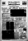 Alderley & Wilmslow Advertiser Friday 08 February 1963 Page 1