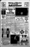 Alderley & Wilmslow Advertiser Friday 13 August 1965 Page 1