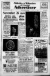 Alderley & Wilmslow Advertiser Friday 02 August 1968 Page 1