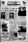 Alderley & Wilmslow Advertiser Friday 14 November 1969 Page 1