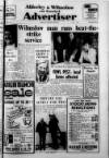 Alderley & Wilmslow Advertiser Friday 22 January 1971 Page 1