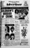 Alderley & Wilmslow Advertiser Thursday 06 April 1978 Page 1