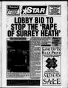 Surrey-Hants Star Thursday 09 February 1989 Page 1