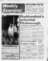Huddersfield and Holmfirth Examiner Thursday 10 January 1980 Page 1