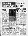 Huddersfield and Holmfirth Examiner Thursday 24 January 1980 Page 1