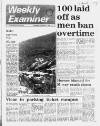 Huddersfield and Holmfirth Examiner Thursday 07 February 1980 Page 1