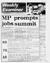 Huddersfield and Holmfirth Examiner Thursday 03 July 1980 Page 1