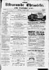 Ilfracombe Chronicle Saturday 06 November 1869 Page 1