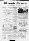 Ilfracombe Chronicle Saturday 06 January 1872 Page 1