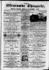 Ilfracombe Chronicle Saturday 20 July 1872 Page 1