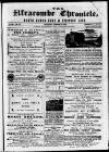 Ilfracombe Chronicle Saturday 16 November 1872 Page 1