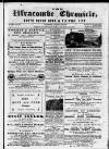 Ilfracombe Chronicle Saturday 23 November 1872 Page 1