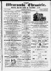 Ilfracombe Chronicle Saturday 20 June 1874 Page 1
