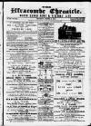 Ilfracombe Chronicle Saturday 03 October 1874 Page 1