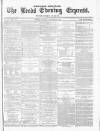Leeds Evening Express Monday 25 October 1869 Page 1