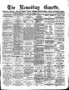Skyrack Courier Saturday 18 September 1886 Page 1