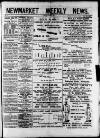 Newmarket Weekly News Saturday 22 June 1889 Page 1