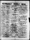Newmarket Weekly News Saturday 06 July 1889 Page 1