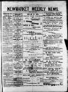 Newmarket Weekly News Saturday 13 July 1889 Page 1