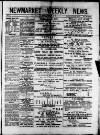 Newmarket Weekly News Saturday 14 September 1889 Page 1