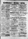 Newmarket Weekly News Saturday 23 November 1889 Page 1