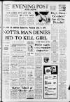 Nottingham Evening Post Friday 07 March 1969 Page 1