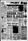 Nottingham Evening Post Monday 18 March 1985 Page 1