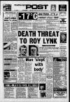 Nottingham Evening Post Monday 10 February 1986 Page 1