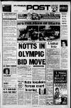 Nottingham Evening Post Tuesday 05 January 1988 Page 1