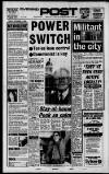 Nottingham Evening Post Friday 04 November 1988 Page 1