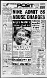 Nottingham Evening Post Thursday 02 February 1989 Page 1