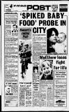 Nottingham Evening Post Thursday 27 April 1989 Page 1