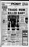 Nottingham Evening Post Wednesday 03 May 1989 Page 1
