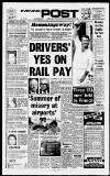 Nottingham Evening Post Monday 17 July 1989 Page 1