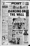 Nottingham Evening Post Friday 10 November 1989 Page 1