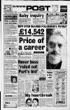 Nottingham Evening Post Tuesday 05 December 1989 Page 1