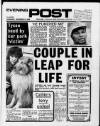 Nottingham Evening Post Saturday 09 December 1989 Page 1